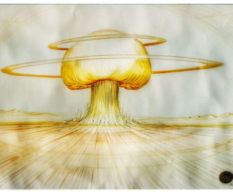 Croquis bombe nucléaire - solvejgdesign